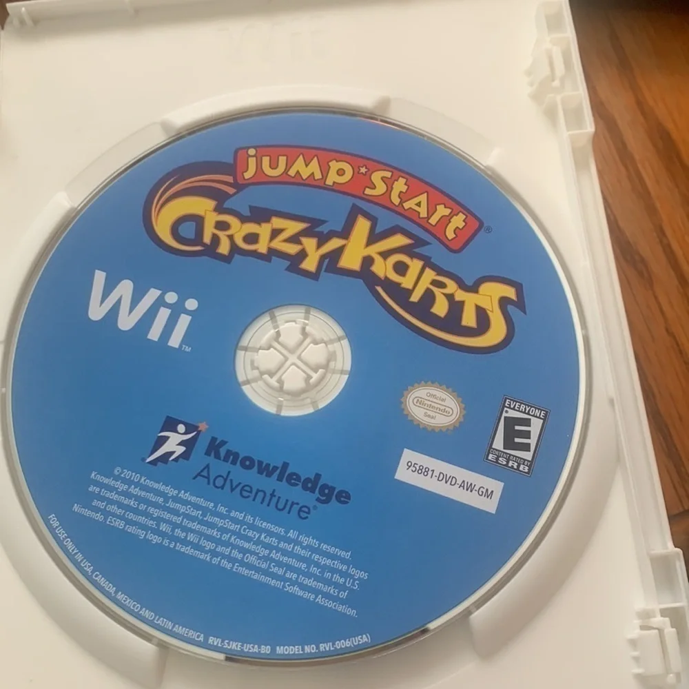 Jump Start Crazy Karts Wii game